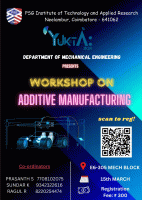 Additive manufacturing Workshop 2024 Workshop Poster
